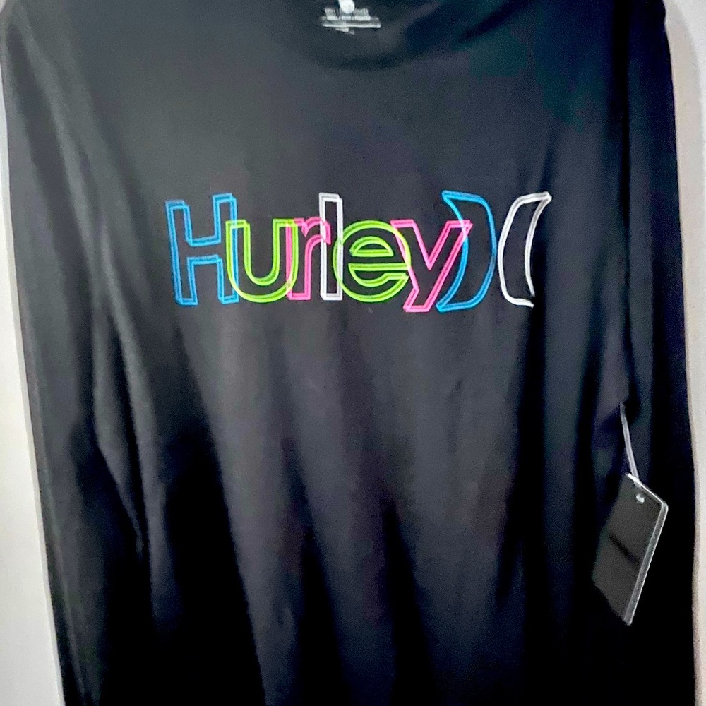 NWT HURLEY ORIGINAL LONG SLEEVE T-Shirts